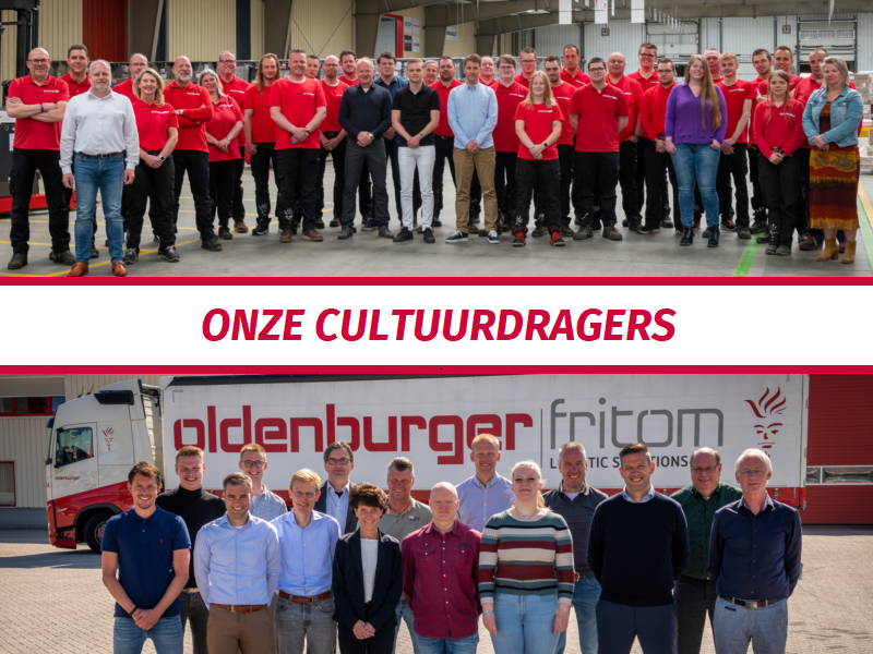 Alle medewerkers van Oldenburger|Fritom vervullen de rol van cultuurdrager.