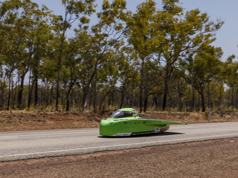 As logistics partner of the Top Dutch Solar Racing team we take care of the transportation of solar car Green Lightning.