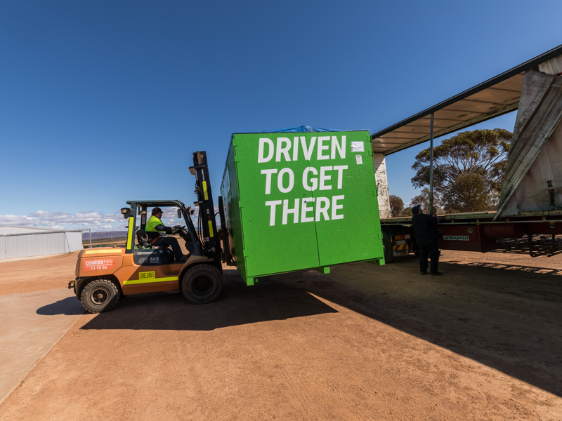 We are logistics partner of Top Dutch Solar Racing and we take care of the air freight of their solar car to Australia.