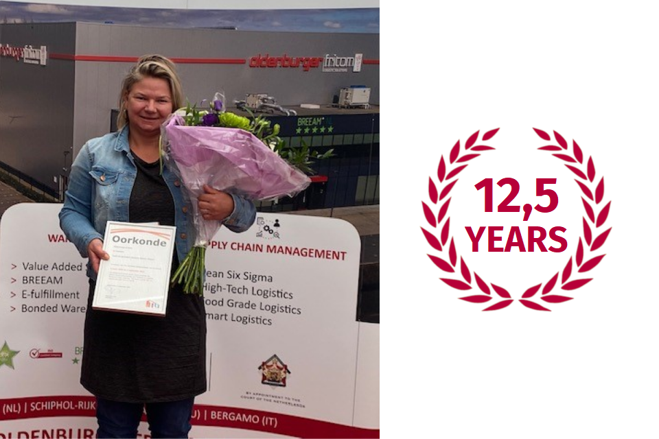 Rianne Timmer has been employed by logistics service provider Oldenburger|Fritom for 12,5 years.