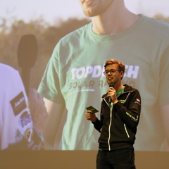 Jeroen Brattinga is Team Manager of the Top Dutch Solar Racing student team in the Northern Netherlands.