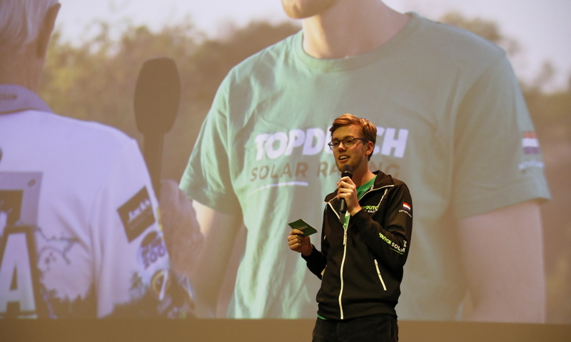 Jeroen Brattinga is Team Manager of the Top Dutch Solar Racing student team in the Northern Netherlands.