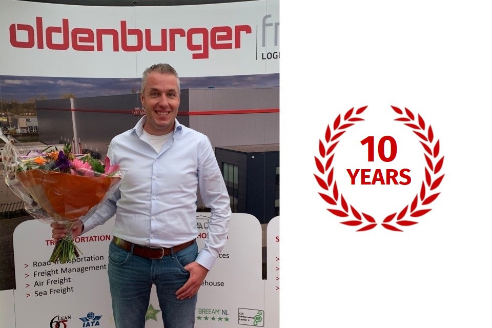 Cor Klontje arbeitet seit 10 Jahren bei Oldenburger|Fritom Logistic Solutions.