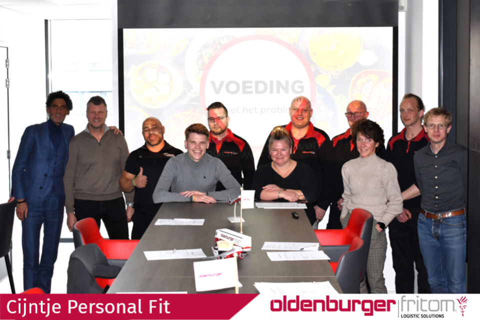 Partnership Cijntje Personal Fit in Veendam and Oldenburger Fritom Logistic Solutions.