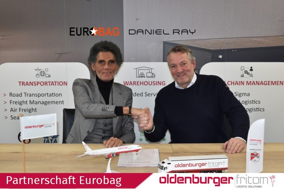 Partnerschaft zwischen Eurobag Daniel-Ray und Oldenburger|Fritom.