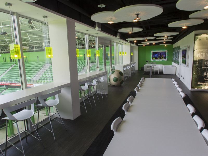 Die CSR Skybox Euroborg FC Groningen.