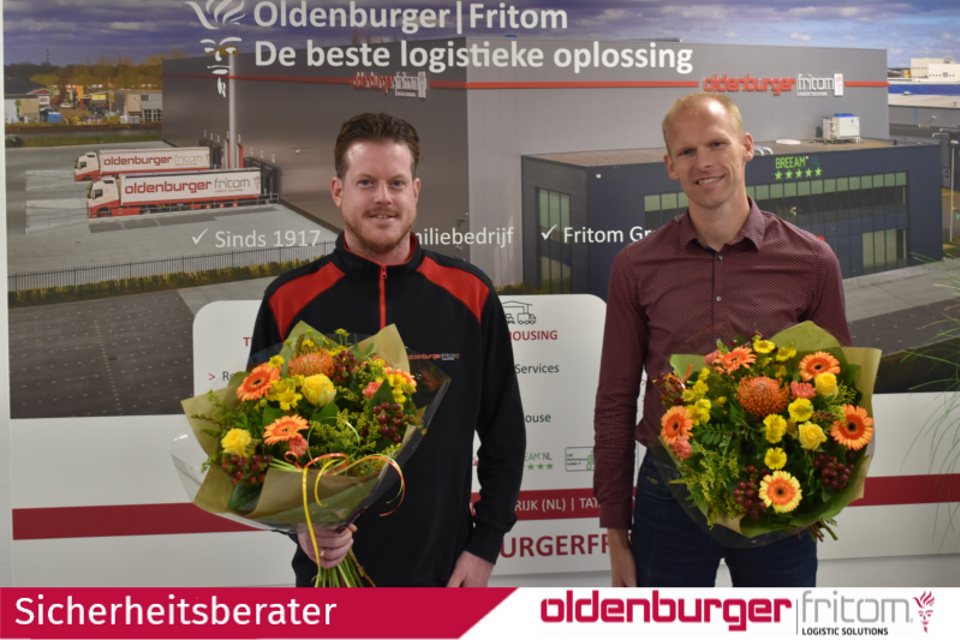 René Bos und Jordi Stel sind unsere Sicherheitsberater für den Transport gefährlicher Güter.