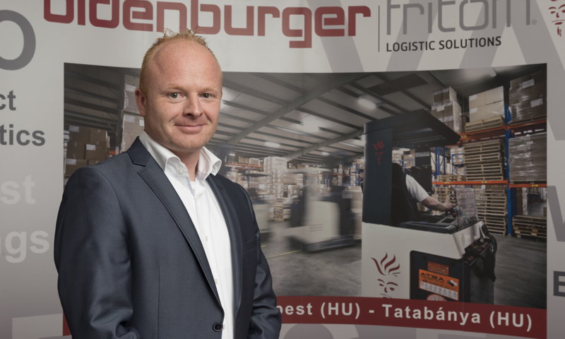 Erik Mekkes is Logistics Manager bij internationaal logistiek dienstverlener Oldenburger|Fritom in Veendam.