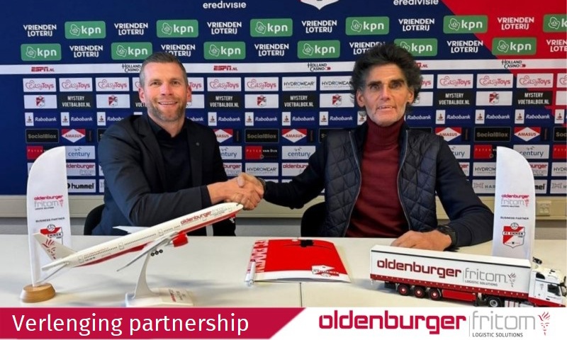 Oldenburger|Fritom verlengt partnership met FC Emmen tot en met seizoen 2024-2025.