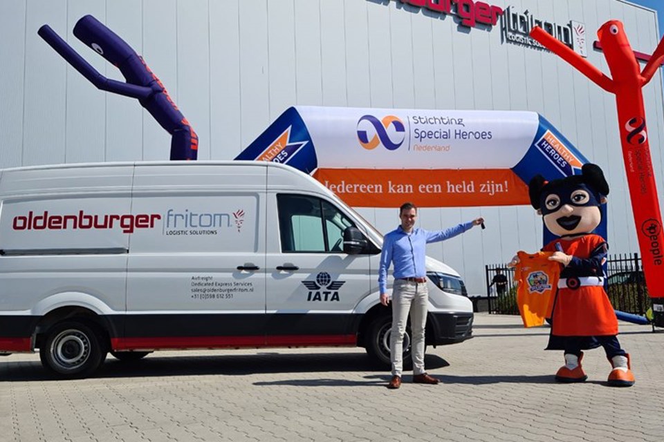 Logistikdienstleister Oldenburger|Fritom aus Veendam ist eine Partnerschaft mit Special Heroes eingegangen.