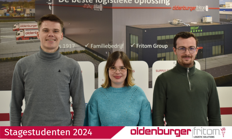 Studenten voeren diverse stageprojecten uit bij Oldenburger|Fritom.